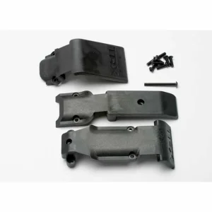 Traxxas Skid plate set front (2 pieces plastic)/ skid plate rear (1 piece plastic)
