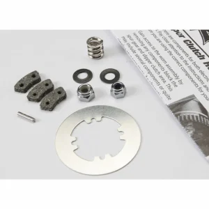 Traxxas Rebuild kit, slipper clutch (Steel disc / friction pads (3 pcs) / spring (2 pcs) / 2x9.8mm pin / 5x8mm M with 5.0mm NL (1) / 4.0mm NL (1)