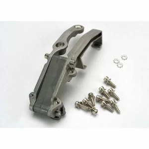 Traxxas Engine mount (complete assembly)/ 3x28mm CS with washers (2)/ 3x10 CS with washers (10)