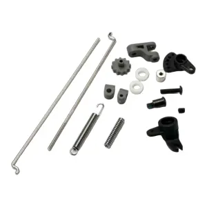 Traxxas Linkage set throttle brake Revo-Slayer (includes servo horns rod guides brake spring brake adjustment dial brake lever rods (wires) bellcrank throttle return spring hardware)
