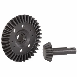 Traxxas Ring gear differential/ pinion gear differential (machined spiral cut) (front)