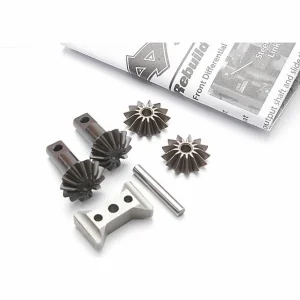 Traxxas Gear set differential (output gears (2)/ spider gears (2)/ spider gear shaft/ diff carrier support)