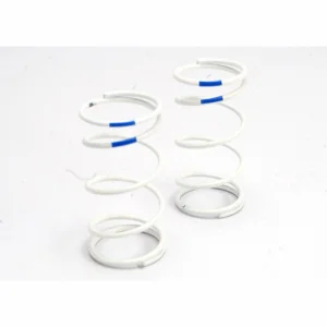 Traxxas Spring Shock (white) (GTR) (rear) (1.6 rate blue) (1 pair)