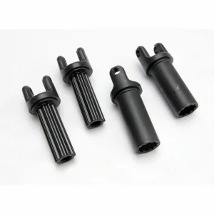 Traxxas Half shafts center front (Revo 3.3) (internal splined (1)/ external splined (1)/ center rear (internal splined (1)/ external splined (1) (plastic parts only)