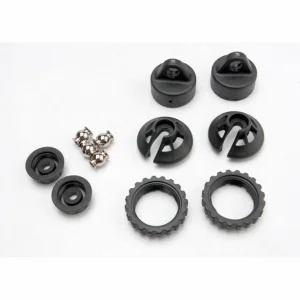 Traxxas Caps and spring retainers GTR Shock (upper cap (2)/ hollow balls (2)/ bottom cap (2)/ upper retainer (2)/ lower retainer (2)