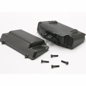 Traxxas Battery Box bumper (rear) (includes battery case with bosses for wheelie bar cover and foam pad)