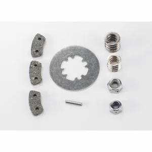 Traxxas Rebuild kit, slipper clutch (Steel disc / friction pads (3 pcs) / spring (2 pcs) / pin / 4.0mm NL (1) / 5.0mm NL (1)