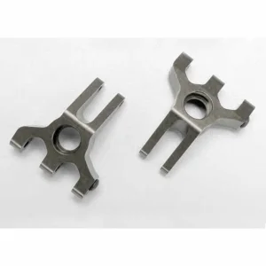 Traxxas 6061-T6 Titanium-Anodized Aluminium Stub Axle Carriers (rear)