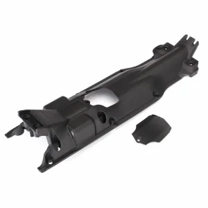 Traxxas Skidplate transmission nylon (black)/ cover