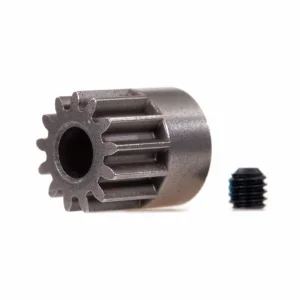 Traxxas Gear, 13-T Pinion (08 Metric Pitch, Compatible with 32-Pitch) (Fits 5mm Shaft) / Set Screw