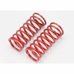 Traxxas Spring Shock (red) (long) (GTR) (5.4 rate double orange stripe) (1 pair)