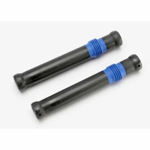 Traxxas Half shaft set long (plastic parts only) (internal splined half shaft/ external splined half shaft/ rubber boot) (assembled with glued boot) (2 assemblies)