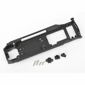 Traxxas Radio tray/ radio tray retainer (2)/ stuffing tube clamp/ 4x16mm BCS (stainless) (2)/ 4x10mm BCS (stainless) (2)