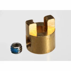 Traxxas Drive dog/ 4x3mm GS (stainless with threadlock) (1)