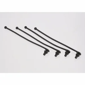 Traxxas Body Clip Rubber Retainers - Black (4)