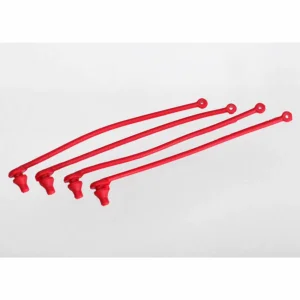 Traxxas Body clip retainer red (4)