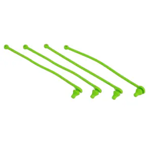 Traxxas Body clip retainer green (4)