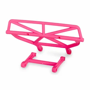 Traxxas Bumper rear/ bumper mount rear (pink)