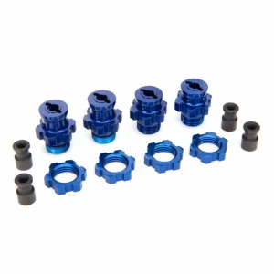 Traxxas Anodized Aluminium 17mm Hex Adapters  ( 2WD )