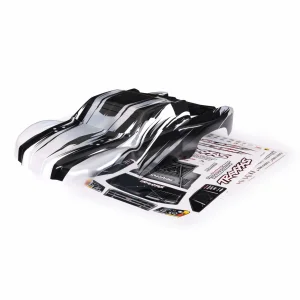 Traxxas Body, Slash 4X4, ProGraphix (also fits Slash VXL + Slash 2WD) (graphics are printed, requires paint + final colour application)/ decal sheet
