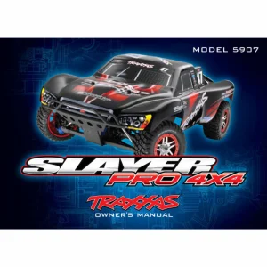 Traxxas Owners manual Slayer Pro 4X4