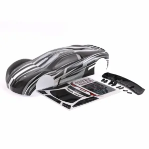 Traxxas Body, XO-1, ProGraphix (graphics are printed, requires paint + final colour application)/ wing/ wing washers (left + right)/ wing mounts (2)/ washers (2)/ 4x10mm BCS (4)/ 4x12mm BCS (4)/ decals