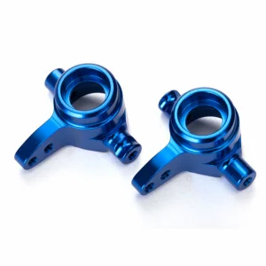 Traxxas Steering blocks 6061-T6 Aluminium left right (blue-anodized)