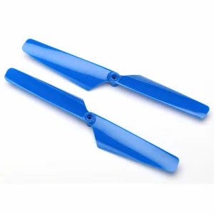 Traxxas Rotor blade set blue (2)/ 1.6x5mm BCS (2)