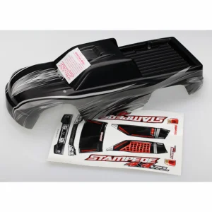 Traxxas Body Stampede 4X4 VXL ProGraphix (Graphics are printed requires paint final color application)/ decal sheet