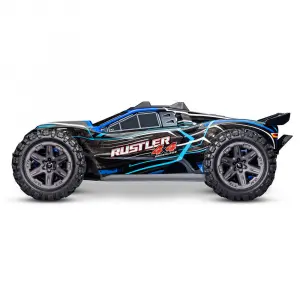 Traxxas Rustler 4X4 BL-2S - Blue