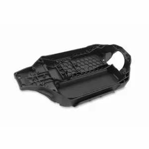 Traxxas Chassis, Dark Grey (162mm long battery compartment) (fits flat style battery packs) (use only with 7430R front bulkhead + 6726X battery hold-down)