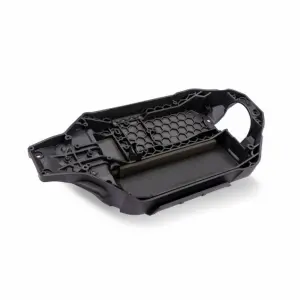 Traxxas Chassis, Steel Grey (162mm long battery compartment) (fits flat style battery packs) (use only with 7430R front bulkhead + 6726X battery hold-down)