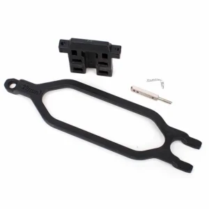 Traxxas Hold down battery/ hold down retainer/ battery post/ angled body clip (allows for installation of taller multi-cell batteries)