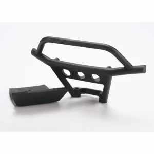 Traxxas Bumper front/ skidplate front (black)