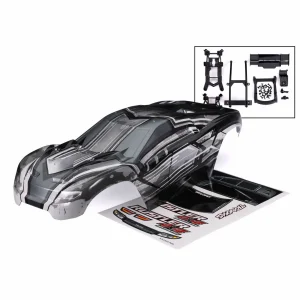 Traxxas Body, Rustler 4X4, ProGraphix (graphics are printed, requires paint + final color application)/ body mounts (front + rear)/ rear body support/ decal sheet