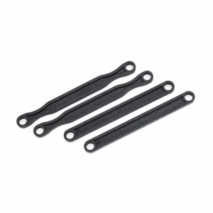 Traxxas Camber link set (plastic/ non-adjustable) (front +rear) (black)