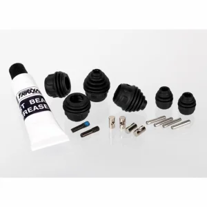 Traxxas Rebuild kit steel-splined constant-velocity driveshafts (includes pins dustboots lube and hardware)