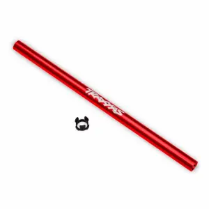 Traxxas Driveshaft, Centre, 6061-T6 aluminium (Red-anodised) (189mm)
