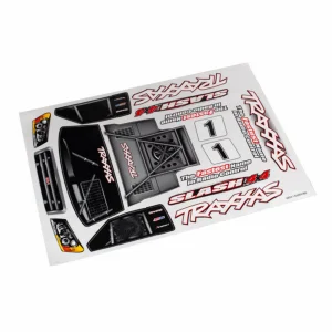 Traxxas Decal sheet Slash 4X4