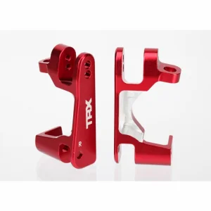 Traxxas 6061-T6 Aluminium Caster Blocks (red-anodized)
