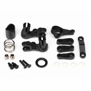 Traxxas Steering bellcranks/ servo saver/ servo saver spring/ servo spring retainer/servo horn steering