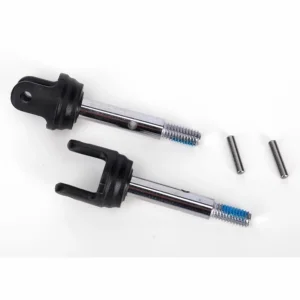Traxxas Stub axles rear heavy duty (2)/pins (2)