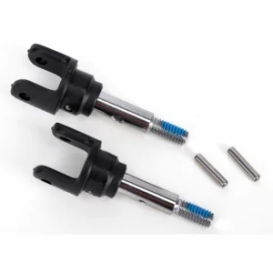 Traxxas Stub axles front heavy duty (2)/ yokes (2)/ pins (4)