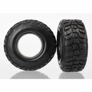 Traxxas Tires Kumho (dual profile 4.3x1.7- 2.2/3.0) (2)/ foam inserts (2)
