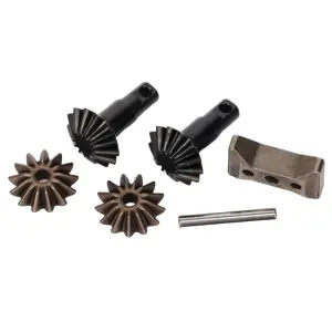 Traxxas Gear set differential (output gears (2)/ spider gears (2)/ spider gear shaft carrier support)