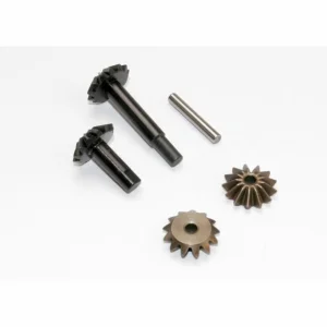 Traxxas Gear set center differential (output gears (2)/ spider gears (2)/ spider gear shaft)