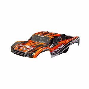 Traxxas Body, Slash 4X4 (also fits Slash VXL + Slash 2WD), orange (painted, decals applied) (assembled with front + rear latches for clipless mounting)