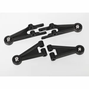 Traxxas Suspension arms front (2 lower 2 upper assembled with ball joints)