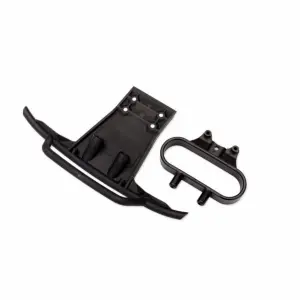 Traxxas Black Front Bumper and Mount