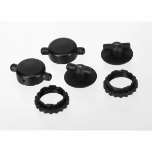Traxxas Caps spring retainers GTR Shocks (upper cap (2) upper retainer (2) lower retainer (2)